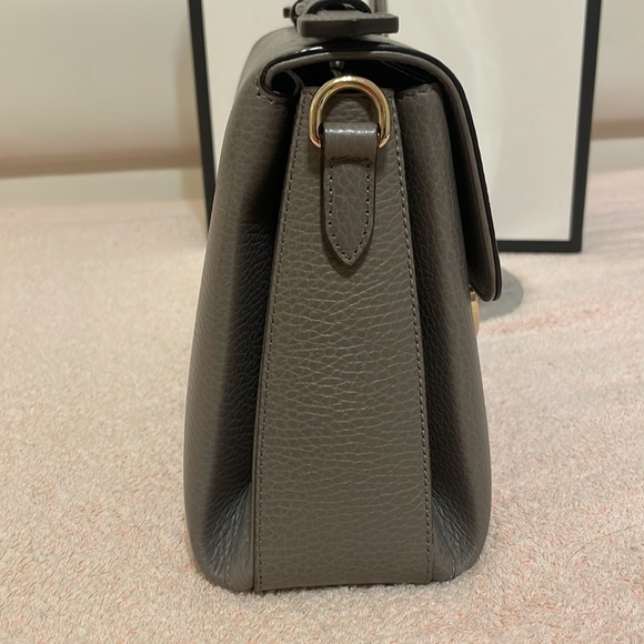 Gucci Interlocking Top Handle Bag in Grey - Picture 3 of 15